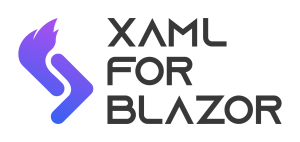 XAML for Blazor - Logo 1633x777